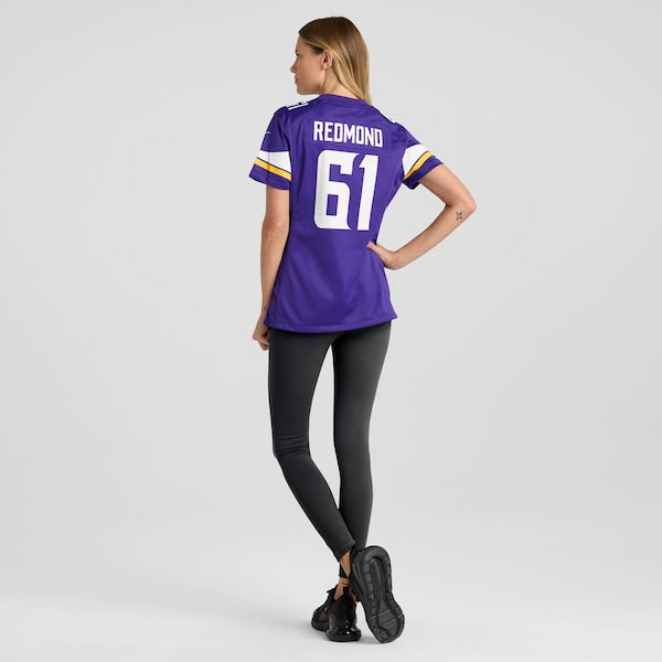 Jalen Redmond Minnesota Vikings Nike Women's Game Jersey - Purple - Image 5