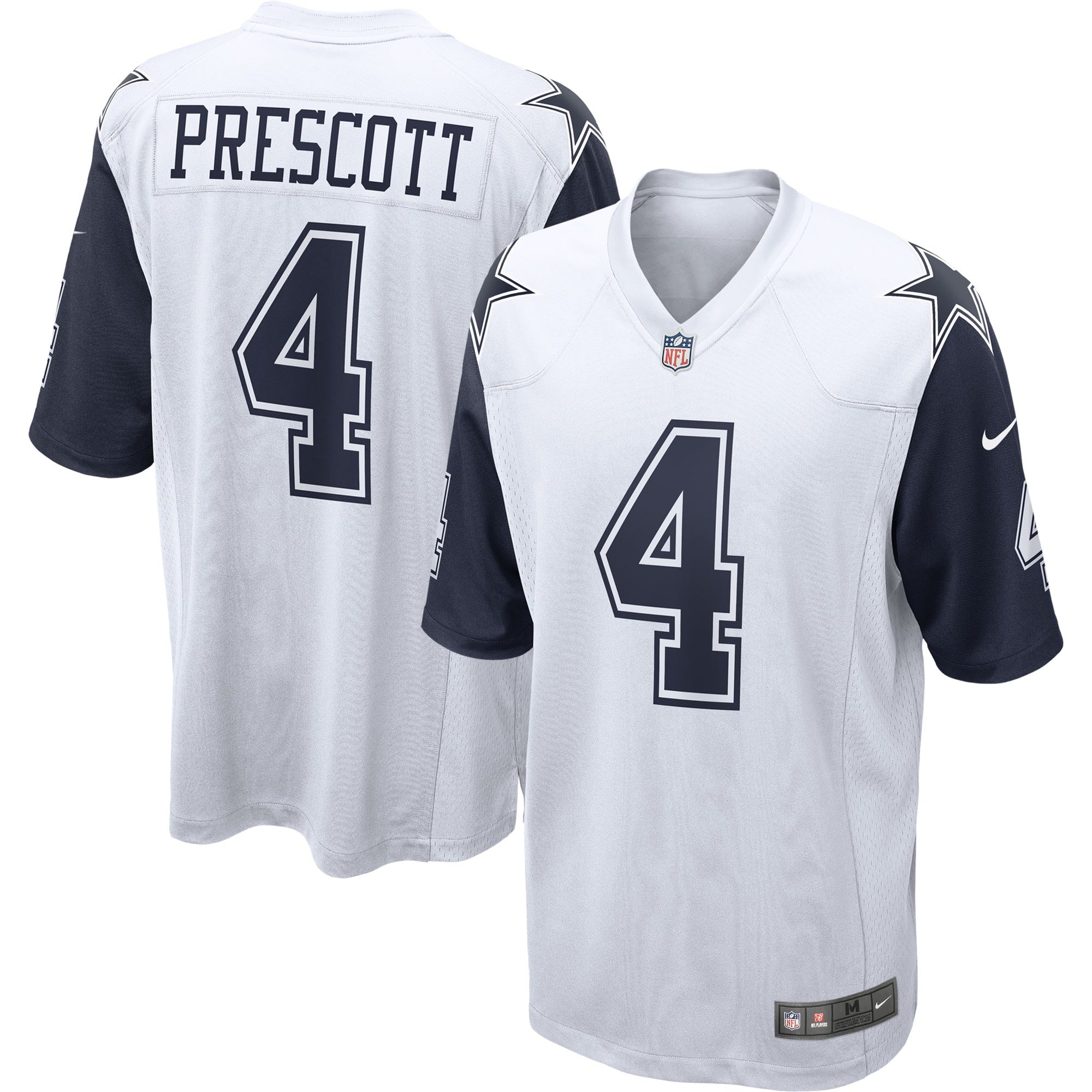 Dak Prescott Dallas Cowboys Nike Alternate Game Team Jersey - Navy/White - Image 5