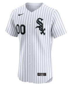 Alternative view of Chicago White Sox Nike Home Elite Pick-A-Player Retired Roster Jersey - White
