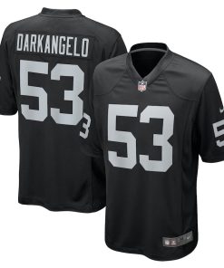 Isaac Darkangelo Las Vegas Raiders Nike Team Game Jersey -  Black