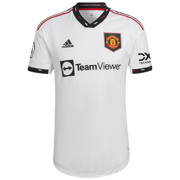 Anthony Martial Manchester United adidas 2022/23 Away Authentic Player Jersey - White - Image 2