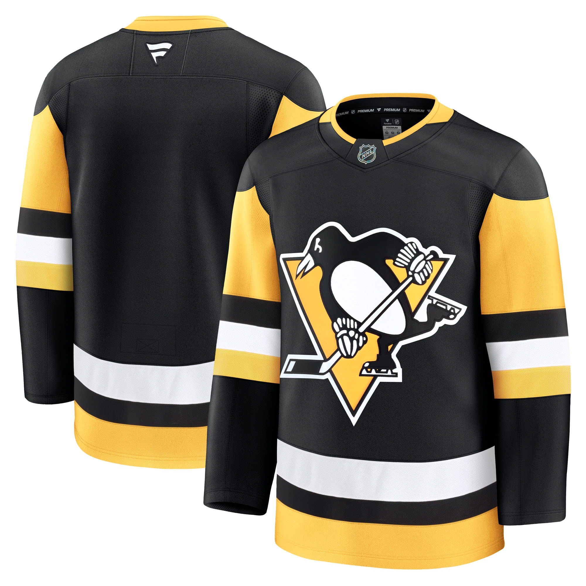 Pittsburgh Penguins Away Premium Jersey - White/Black - Image 9
