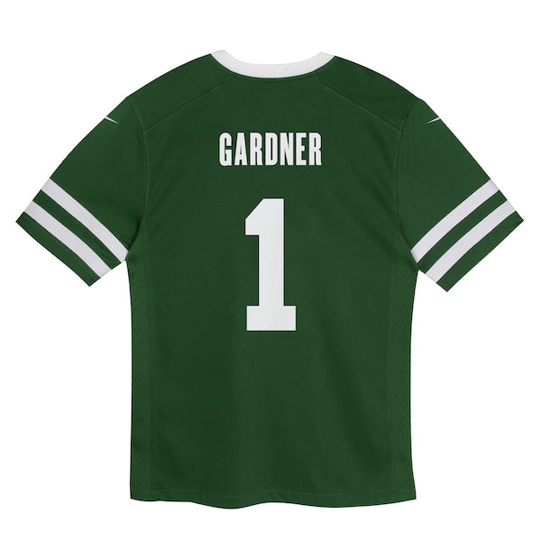 Ahmad Sauce Gardner New York Jets Nike Toddler Game Jersey - Legacy Green - Image 3