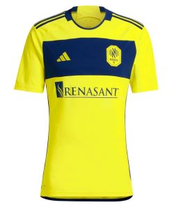 Alternative view of Nashville SC adidas 2024 The 615 Kit Replica Jersey - Yellow
