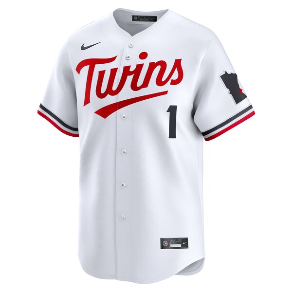 Minnesota Twins Nike #1 Dad Home Limited Jersey - White - Image 2