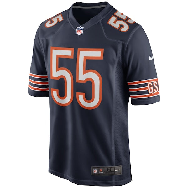 Lance Briggs Chicago Bears Nike Game Retired Player Jersey - Navy - Image 3