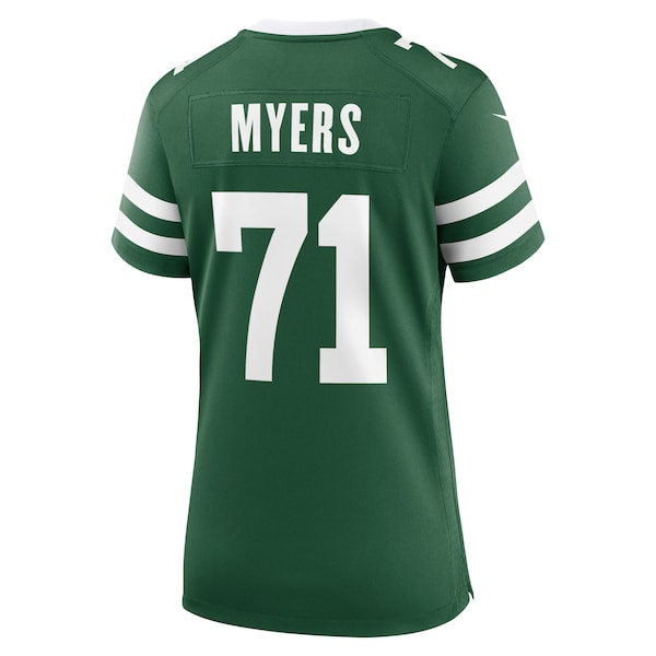 Josh Myers New York Jets Nike Women's Team Game Jersey - Legacy Green - Image 4