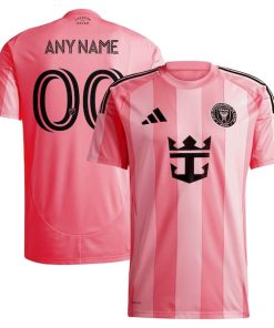 Inter Miami CF adidas 2025 Euforia Replica Custom Jersey - Light Pink