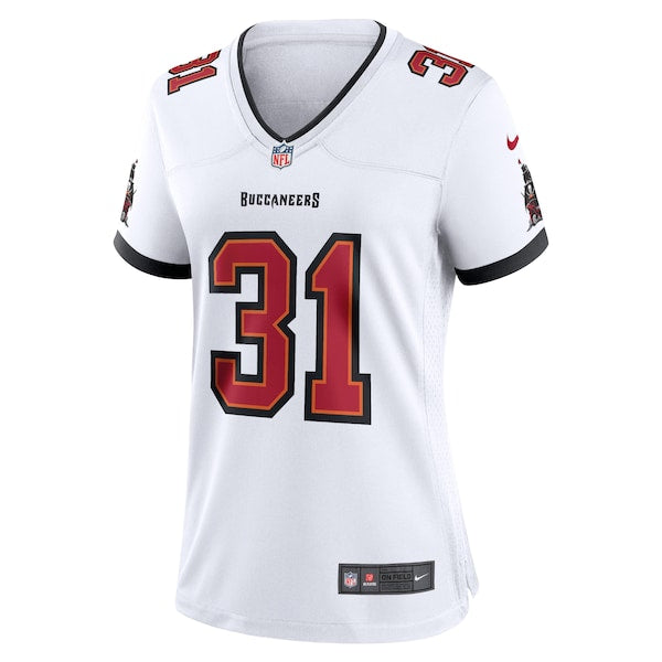 Antoine Winfield Jr. Tampa Bay Buccaneers Nike Women's Game Jersey - White/Pewter - Image 3