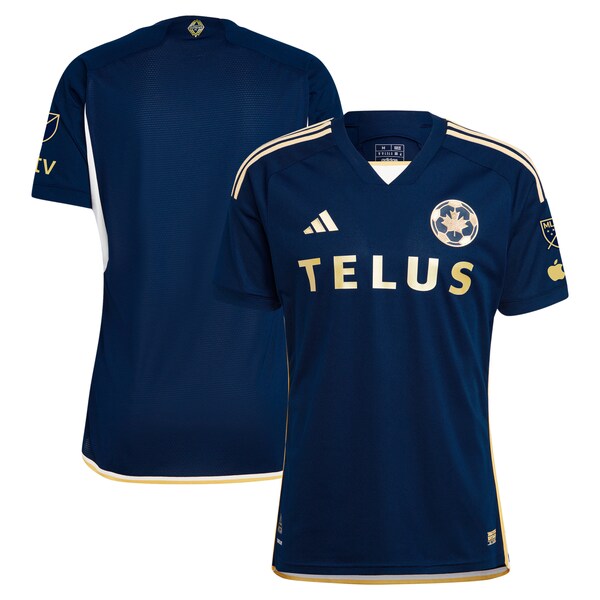 Vancouver Whitecaps FC adidas 2024 The 50 Authentic Jersey - Navy - Image 2