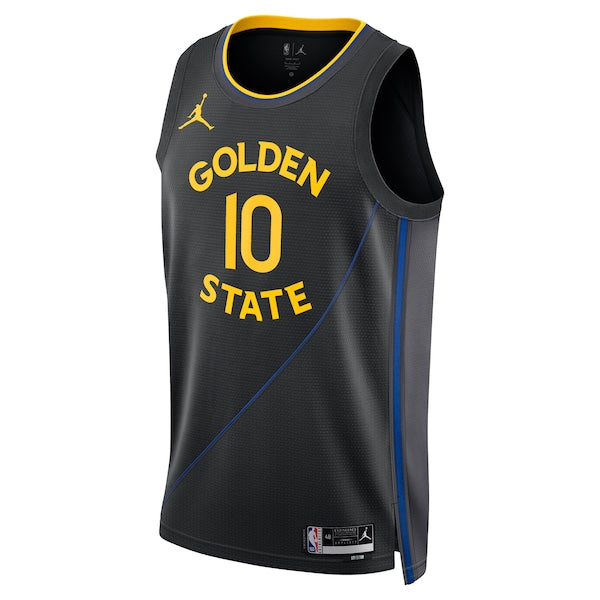 Jimmy Butler Golden State Warriors Jordan Brand Unisex Swingman Jersey - Statement Edition - Black - Image 2