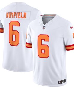 Alternative view of Baker Mayfield '76 Tampa Bay Buccaneers Nike  Vapor F.U.S.E. Player Limited Jersey - White/Orange