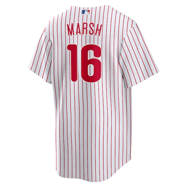Brandon Marsh Philadelphia Phillies Nike Replica Player Jersey - White - Image 3