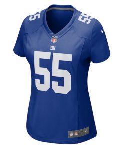 Alternative view of Boogie Basham New York Giants Nike Women's  Game Jersey -  Royal