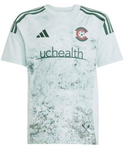 Alternative view of Djordje Mihailovic Colorado Rapids adidas Youth 2025 Headwaters Replica Player Jersey - Green