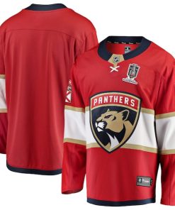 Florida Panthers  2025 Stanley Cup Champions Breakaway Jersey - Red