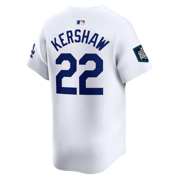 Clayton Kershaw Los Angeles Dodgers Nike 2024 MLB World Tour Seoul Series Home Limited Player Jersey - White - Image 3