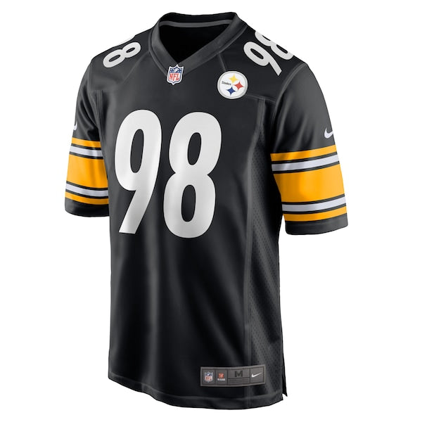 DeMarvin Leal Pittsburgh Steelers Nike Game Player Jersey - Black - Image 2