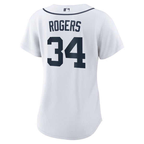 Jake Rogers Detroit Tigers Nike Women's Home Replica Jersey - White - Image 3