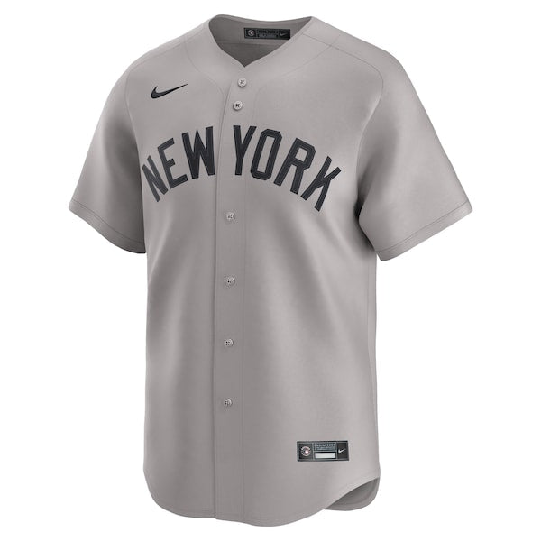 Anthony Volpe New York Yankees Nike Road Limited Player Jersey - Gray - Image 2