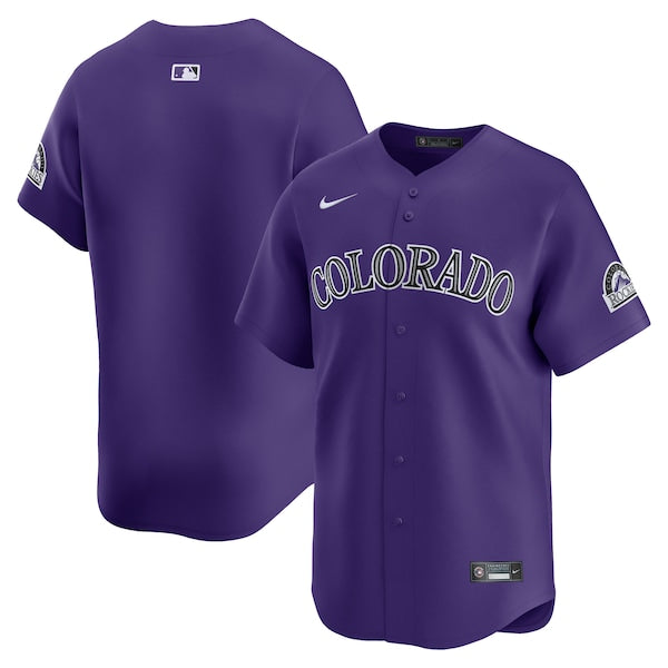 Colorado Rockies Nike Alternate Limited Jersey?ยจC Purple
