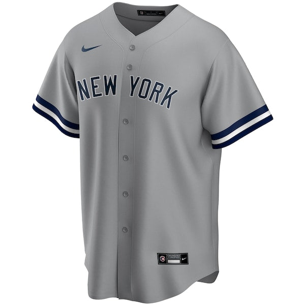 DJ LeMahieu New York Yankees Nike Road Replica Player Jersey - Gray - Image 2