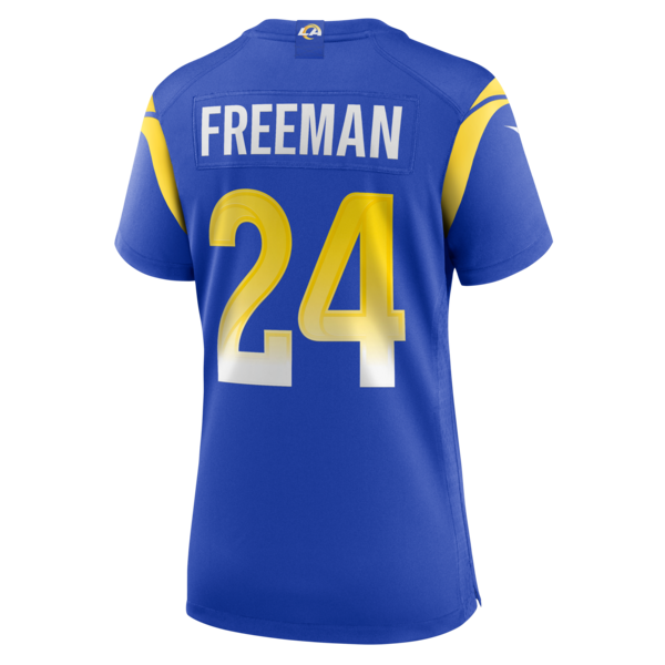 Royce Freeman Los Angeles Rams Nike Women's Game Jersey - Royal - Image 3