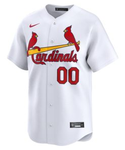 Alternative view of St. Louis Cardinals Nike Youth Home Limited Custom Jersey - White