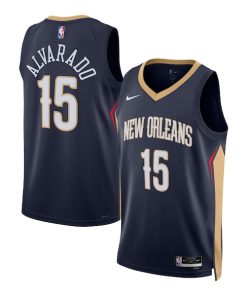 Jose Alvarado New Orleans Pelicans Nike Unisex Swingman Jersey - Icon Edition - Navy