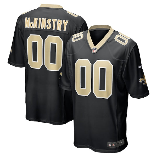 Ga'Quincy?McKinstry?New Orleans Saints Nike 2024 NFL Draft Player Game Jersey - Black