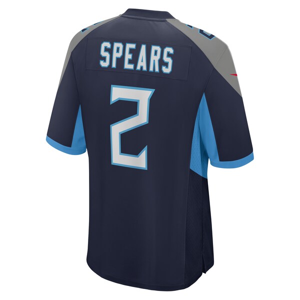 Tyjae Spears Tennessee Titans Nike Game Jersey - Navy - Image 3