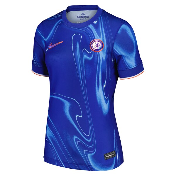 Enzo Fern¨¢ndez Chelsea Nike Women's 2024/25 Home Replica Player Jersey - Blue - Image 2