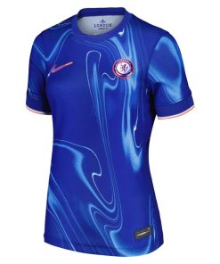 Alternative view of Reece James Chelsea Nike Women's 2024/25 Home Replica Player Jersey - Blue