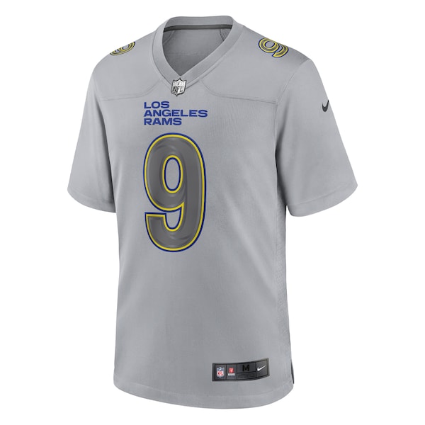 Matthew Stafford Los Angeles Rams Nike Atmosphere Fashion Game Jersey - Gray - Image 2