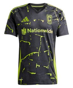 Alternative view of Diego Rossi Columbus Crew adidas 2025 The Goosebumps Kit Replica Player Jersey - Black