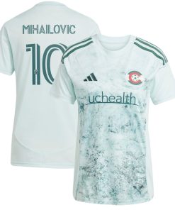 Djordje Mihailovic Colorado Rapids adidas Women's 2025 Headwaters Replica Player Jersey - Green