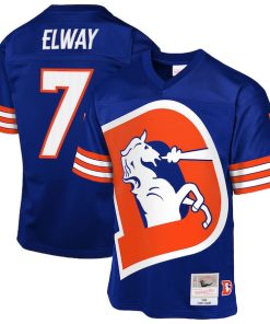 John Elway Denver Broncos 1998 Throwback Fashion Jersey - Royal