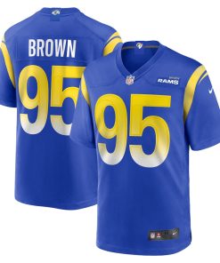 Bobby Brown III Los Angeles Rams Nike Team Game Jersey -  Royal