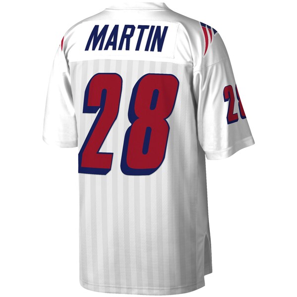 Curtis Martin New England Patriots Legacy Replica Jersey - White - Image 3