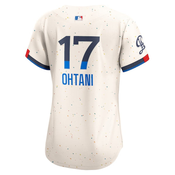 Shohei Ohtani Los Angeles Dodgers Nike Women's 2024 City Connect Limited Player Jersey - Cream - Image 4