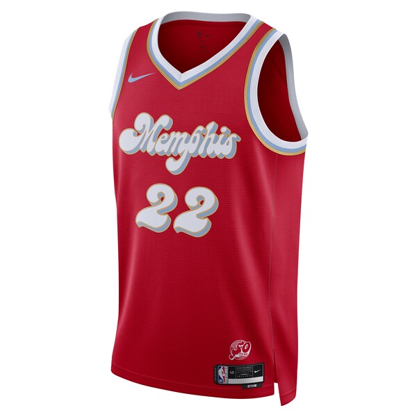 Desmond Bane Memphis Grizzlies Nike Unisex 2024/25 Swingman Player Jersey - City Edition - Red - Image 2