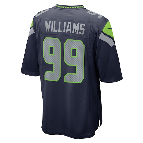 Leonard Williams Seattle Seahawks Nike Game Jersey - College Navy - Image 4