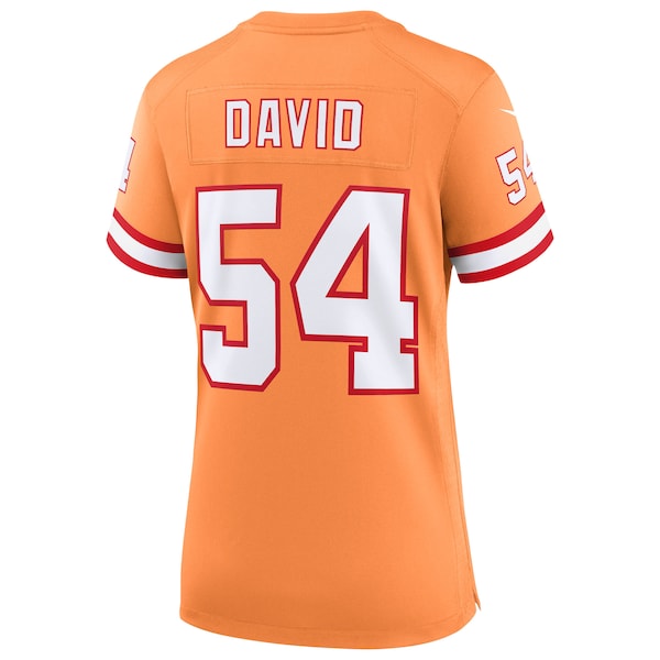 Lavonte David Tampa Bay Buccaneers Nike Women's 50th Season Game Jersey - Creamsicle/Red/White - Image 7