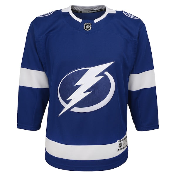 Tampa Bay Lightning Youth Home Blank Premier Jersey - Blue - Image 2