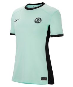 Alternative view of Raheem Sterling Chelsea Nike Women's 2023/24 Third Stadium Replica Player Jersey - Mint