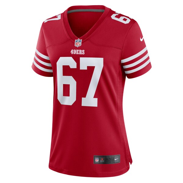 Isaac Alarcon San Francisco 49ers Nike Women's Team Game Jersey - Scarlet - Image 2