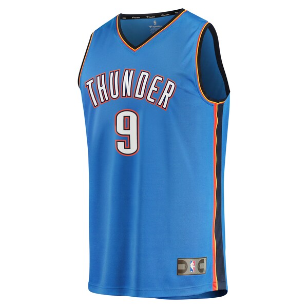 Alex Caruso Oklahoma City Thunder Youth Fast Break Replica Player Jersey - Icon Edition - Blue - Image 2