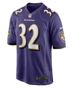 Alternative view of Marcus Williams Baltimore Ravens Nike Game Jersey - Purple