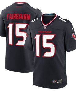 Alternative view of Ka'imi Fairbairn Houston Texans Nike Team Game Jersey -  Navy