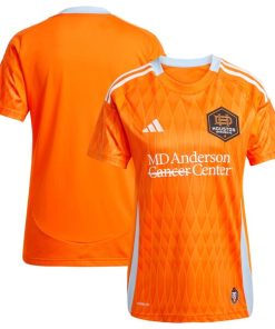 Houston Dynamo FC adidas Women's 2025 Season 20 Replica Jersey - Orange